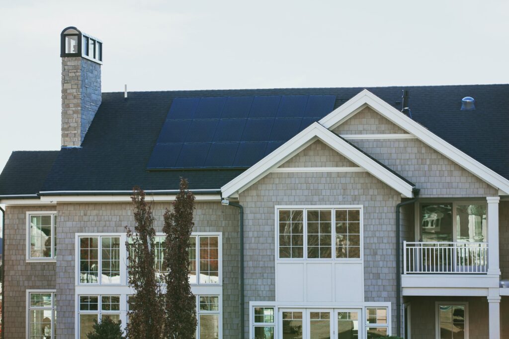 Pris på solceller på hustag